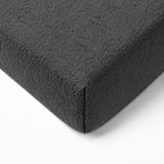 Frottee Spannbettlaken „Dark grey frote“. Spannbettlaken 180x200, 90x200 cm, 135/140x200 cm, 160x200 cm, 180x200 cm, 200x220 cm. Stilvolles und robustes graues spannbettlaken, das sich perfekt an die matratze anpasst. Frottee Spannbettlaken „Dark grey frote“. Spannbettlaken 180x200, 90x200 cm, 135/140x200 cm, 160x200 cm, 180x200 cm, 200x220 cm. Stilvolles und robustes graues spannbettlaken, das sich perfekt an die matratze anpasst.