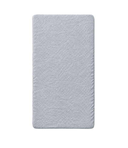 Frottee Spannbettlaken „Grey frote“. Spannbettlaken 90x200