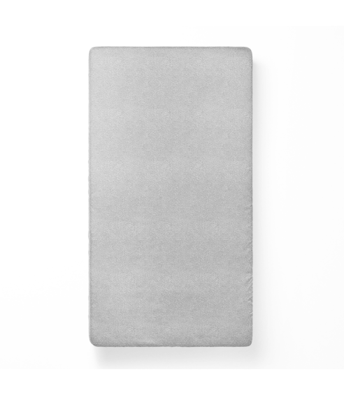 Frottee Spannbettlaken „Light Grey Terry sheet“. Spannbettlaken 160x200