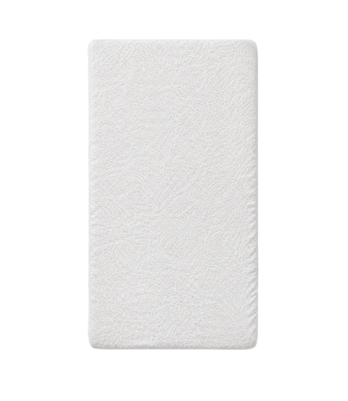 Frottee Spannbettlaken „White frote“. Spannbettlaken 90x200