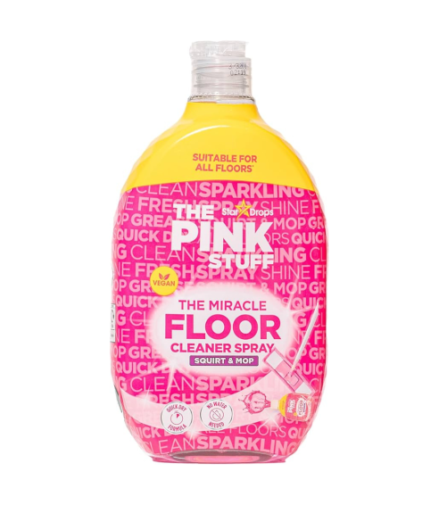 Bodenreiniger „The Pink Stuff miracle floor cleaner“. Reinigungsmittel