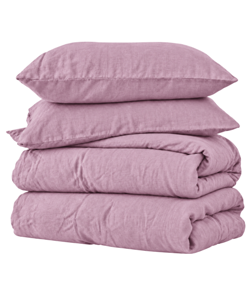 Leinen bettwäsche "Linen Blushfade". Leinen Bettwäsche