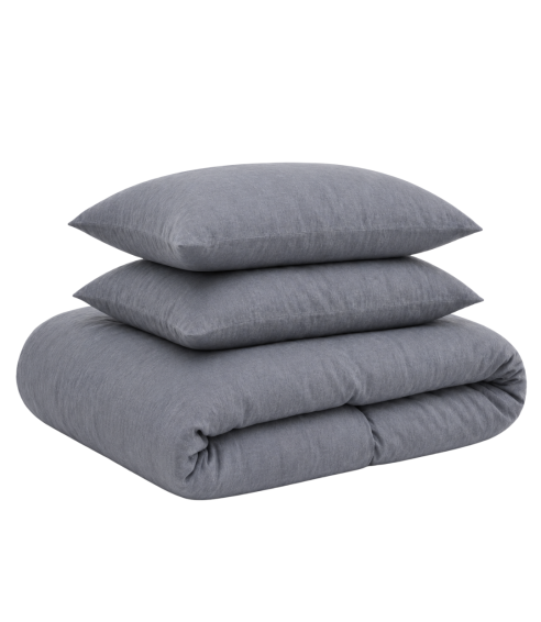 Leinen bettwäsche "Linen Grey oasis". Leinen Bettwäsche