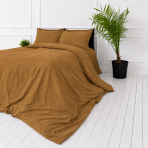 Leinen bettwäsche "Linen Mustard“. Bettwäsche 150x200, 135/140x200 cm, 150x200 cm, 155/160x200 cm, 180x200 cm, 200x200 cm, 200x220 cm, 220x240 cm. Sattes braun-senffarbenes bettwäsche-set mit modernem und ruhigem design. Leinen bettwäsche "Linen Mustard“. Bettwäsche 150x200, 135/140x200 cm, 150x200 cm, 155/160x200 cm, 180x200 cm, 200x200 cm, 200x220 cm, 220x240 cm. Sattes braun-senffarbenes bettwäsche-set mit modernem und ruhigem design.