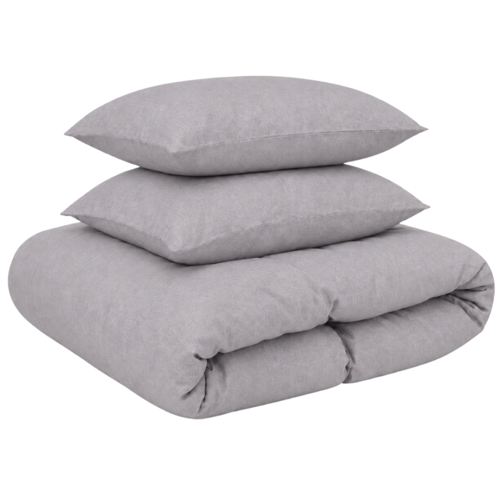 Leinen bettwäsche "Linen Pearl“. Bettwäsche 150x200, 135/140x200 cm, 150x200 cm, 155/160x200 cm, 180x200 cm, 200x200 cm, 200x220 cm, 220x240 cm. Hellgraues bettwäsche-set mit fliederfarbenem unterton und dezentem design. Leinen bettwäsche "Linen Pearl“. Bettwäsche 150x200, 135/140x200 cm, 150x200 cm, 155/160x200 cm, 180x200 cm, 200x200 cm, 200x220 cm, 220x240 cm. Hellgraues bettwäsche-set mit fliederfarbenem unterton und dezentem design.