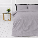 Leinen bettwäsche "Linen Pearl“. Bettwäsche 150x200, 135/140x200 cm, 150x200 cm, 155/160x200 cm, 180x200 cm, 200x200 cm, 200x220 cm, 220x240 cm. Elegantes grau-lilafarbenes bettwäsche-set mit feinem ton-in-ton-muster. Leinen bettwäsche "Linen Pearl“. Bettwäsche 150x200, 135/140x200 cm, 150x200 cm, 155/160x200 cm, 180x200 cm, 200x200 cm, 200x220 cm, 220x240 cm. Elegantes grau-lilafarbenes bettwäsche-set mit feinem ton-in-ton-muster.