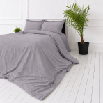 Leinen bettwäsche "Linen Pearl“. Bettwäsche 150x200, 135/140x200 cm, 150x200 cm, 155/160x200 cm, 180x200 cm, 200x200 cm, 200x220 cm, 220x240 cm. Sanft graues bettwäsche-set mit lavendelton und raffiniertem design. Leinen bettwäsche "Linen Pearl“. Bettwäsche 150x200, 135/140x200 cm, 150x200 cm, 155/160x200 cm, 180x200 cm, 200x200 cm, 200x220 cm, 220x240 cm. Sanft graues bettwäsche-set mit lavendelton und raffiniertem design.