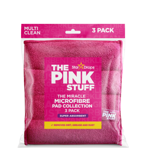 Mikrofasertuch „Pink stuff microfibre“. Küchentücher
