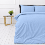 Musselin Bettwäsche set "Blue muslin". Bettwäsche sets, 135/140x200 cm, 150x200 cm, 155/160x200 cm. Pastellblaue bettwäsche ohne aufgedruckte muster. Musselin Bettwäsche set "Blue muslin". Bettwäsche sets, 135/140x200 cm, 150x200 cm, 155/160x200 cm. Pastellblaue bettwäsche ohne aufgedruckte muster.