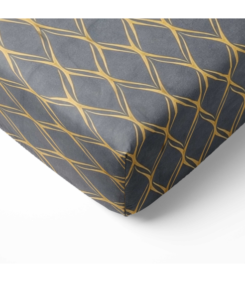 Bettlaken ohne Gummizug „Cross“. Bettlaken