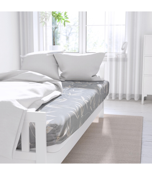 Bettlaken ohne Gummizug  „Gentle Breeze. Bettlaken