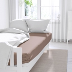 Bettlaken ohne Gummizug „Latte“. Bettlaken, 150x220 cm, 200x220 cm, 220x260 cm