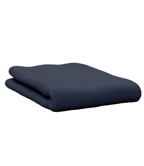 Bettlaken ohne Gummizug „Navy“. Bettlaken