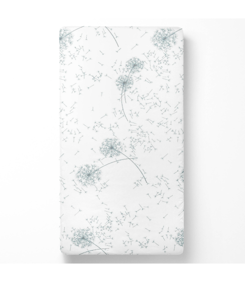 Spannbettlaken „Dandelion puff“. Spannbettlaken 90x200