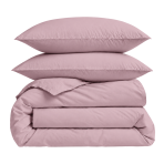Bettwäsche set "Brick Rose". Bettwäsche einfarbig, 135/140x200 cm, 155x220 cm, 160x200 cm, 180x200 cm, 200x200 cm, 200x220 cm, 220x240 cm. Einfarbiges bettwäsche-set in einem gedämpften rosaton.