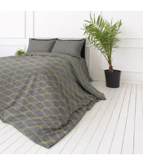 Bettwäsche set „Cross“. Bettwäsche 140x200