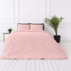 Bettwäsche set "Crystal pink". Bettwäsche 135x200, 135/140x200 cm, 200x200 cm, 200x220 cm. Elegantes rosa bettwäscheset für einen femininen touch.