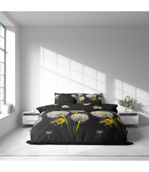 Bettwäsche set "Dandelion Night". Bettwäsche 140x200