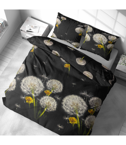 Bettwäsche set "Dandelion Night". Bettwäsche 140x200