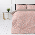 Bettwäsche set „Ditsy“. Rosa Bettwäsche, 135/140x200 cm, 200x200 cm, 200x220 cm. Rosa bettwäsche mit kleinem weißem blumenmuster Bettwäsche set „Ditsy“. Rosa Bettwäsche, 135/140x200 cm, 200x200 cm, 200x220 cm. Rosa bettwäsche mit kleinem weißem blumenmuster