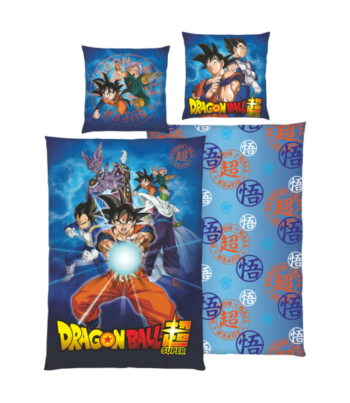 Bettwäsche set "Dragon Ball Super". Kinderbettwäsche
