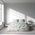 Bettwäsche set "Greenery". Bettwäsche 140x200, 135/140x200 cm