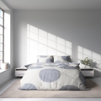 Bettwäsche set "Grey Bliss". Bettwäsche 140x200, 150x200 cm, 155/160x200 cm, 180x200 cm, 200x200 cm, 200x220 cm