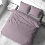 Bettwäsche set "Keepsake Lilac". Bettwäsche Baumwolle, 135/140x200 cm, 200x200 cm, 200x220 cm. Die zarte und ruhige lavendelfarbe verleiht diesem bettwäsche-set wärme und eleganz für ihr schlafzimmer.