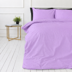 Bettwäsche set "Keepsake Lilac". Bettwäsche einfarbig, 135/140x200 cm, 150x200 cm, 155/160x200 cm, 180x200 cm, 200x200 cm, 200x220 cm, 220x240 cm. Dieses bettwäsche-set zeichnet sich durch eine sanfte lavendelfarbe aus, die ihrem schlafzimmer ein gefühl von komfort und ruhe verleiht.