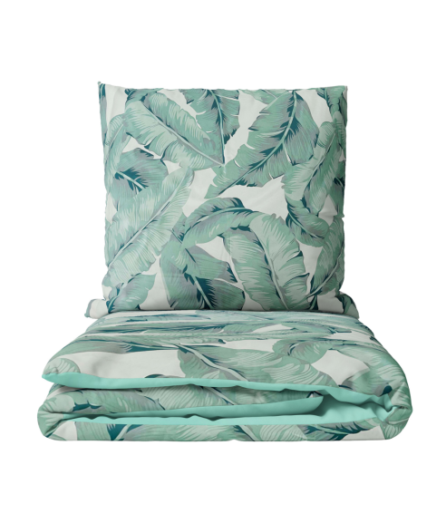 Bettwäsche set "Leaf harmony". Bettwäsche 200x200
