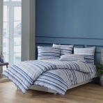 Bettwäsche set "Linie blue". Bettwäsche Baumwolle, 135/140x200 cm, 200x200 cm, 200x220 cm