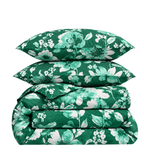 Bettwäsche set "Lush Green". Bettwäsche 140x200
