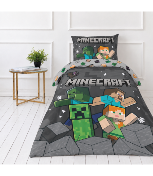 Bettwäsche set "Minecraft“. Bettwäsche Baumwolle