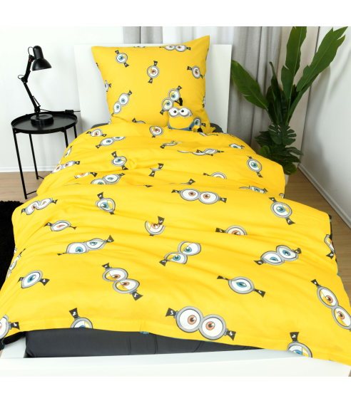 Bettwäsche set "Minions". Bettwäsche Baumwolle