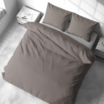 Bettwäsche set "Moon Rock". Bettwäsche Baumwolle, 135/140x200 cm, 200x200 cm, 200x220 cm. Elegantes und zartes graues bettwäsche-set, das eine ruhige und helle atmosphäre schafft.