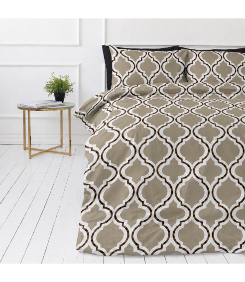 Bettwäsche set "Moroccan Beige". Bettwäsche Baumwolle