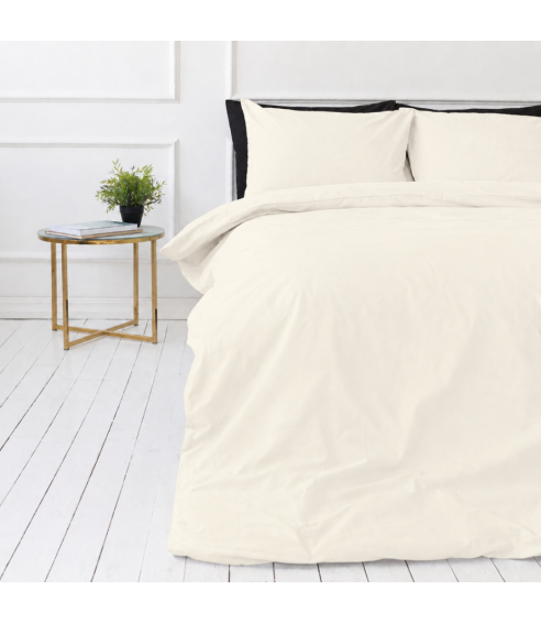 Bettwäsche set "Pale Vanilla". Bettwäsche Baumwolle
