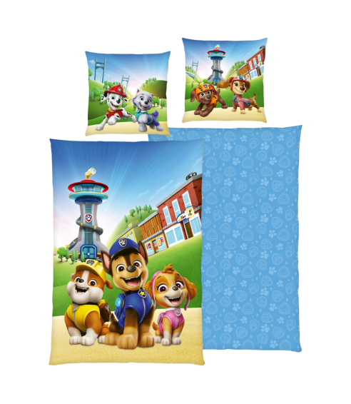 Bettwäsche set "Paw Patrol Blue“. Bettwäsche Baumwolle