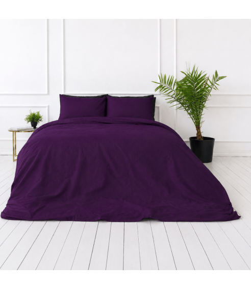 Bettwäsche set "Plum". Bettwäsche Baumwolle