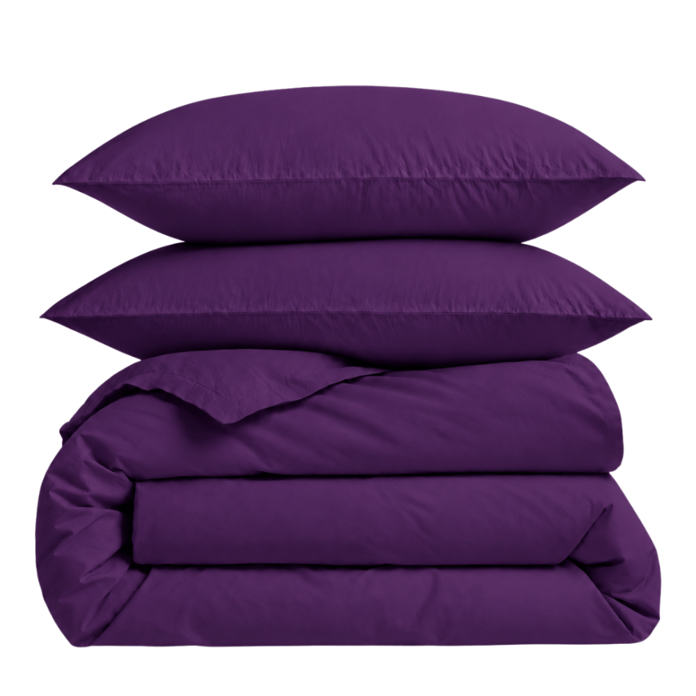 Bettwäsche set "Plum". Bettwäsche 155x200, 135/140x200 cm, 150x200 cm, 155/160x200 cm, 180x200 cm, 200x200 cm, 200x220 cm, 220x240 cm. Einfarbiges bettwäsche-set in einem satten dunklen violett. Bettwäsche set "Plum". Bettwäsche 155x200, 135/140x200 cm, 150x200 cm, 155/160x200 cm, 180x200 cm, 200x200 cm, 200x220 cm, 220x240 cm. Einfarbiges bettwäsche-set in einem satten dunklen violett.