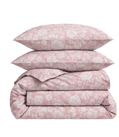 Bettwäsche set „Provance Coral“. Bettwäsche 140x200