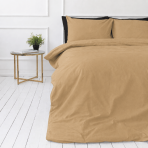 Bettwäsche set "Senape". Beige Bettwäsche, 135/140x200 cm, 150x200 cm, 155/160x200 cm, 180x200 cm, 200x200 cm, 200x220 cm, 220x240 cm. Bettwäsche-set in warmer sandfarbe mit schlichtem design ohne muster. Bettwäsche set "Senape". Beige Bettwäsche, 135/140x200 cm, 150x200 cm, 155/160x200 cm, 180x200 cm, 200x200 cm, 200x220 cm, 220x240 cm. Bettwäsche-set in warmer sandfarbe mit schlichtem design ohne muster.