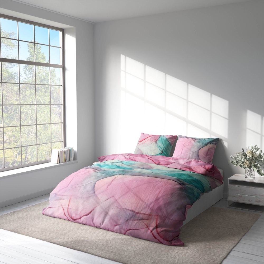 Bettwäsche set "Serenity". Bettwäsche 140x200, 135/140x200 cm, 150x200 cm, 155/160x200 cm, 180x200 cm