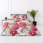 Bettwäsche set "Timeless Elegance". Bettwäsche 155x200, 135/140x200 cm, 150x200 cm, 155/160x200 cm, 180x200 cm, 200x200 cm, 200x220 cm, 220x240 cm. Elegantes bettwäsche-set mit üppigem pfingstrosenmotiv Bettwäsche set "Timeless Elegance". Bettwäsche 155x200, 135/140x200 cm, 150x200 cm, 155/160x200 cm, 180x200 cm, 200x200 cm, 200x220 cm, 220x240 cm. Elegantes bettwäsche-set mit üppigem pfingstrosenmotiv