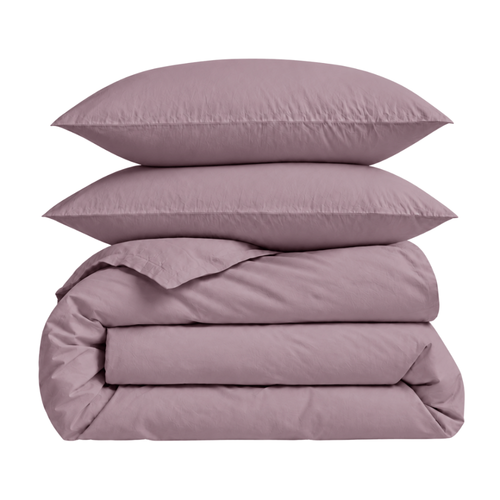 Perkal Bettwäsche „Grape Percale“. Bettwäsche 150x200, 135/140x200 cm, 155x220 cm, 160x200 cm, 180x200 cm, 200x200 cm, 200x220 cm, 220x240 cm. Einfarbiges bettwäsche-set in gedämpftem rosaviolett ohne muster. Perkal Bettwäsche „Grape Percale“. Bettwäsche 150x200, 135/140x200 cm, 155x220 cm, 160x200 cm, 180x200 cm, 200x200 cm, 200x220 cm, 220x240 cm. Einfarbiges bettwäsche-set in gedämpftem rosaviolett ohne muster.