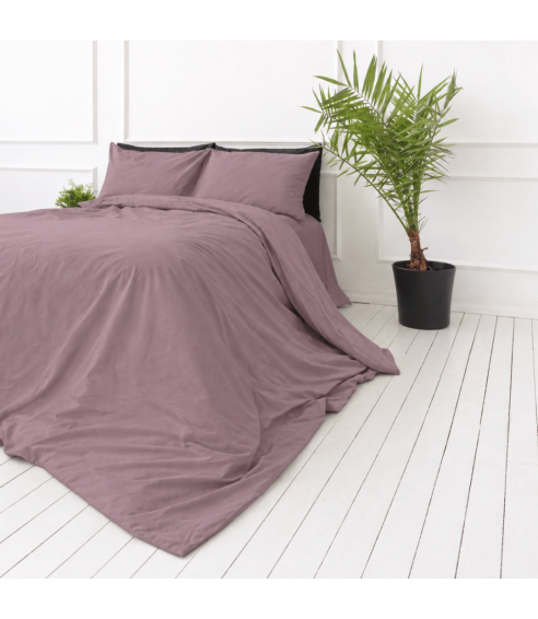 Perkal Bettwäsche „Grape Percale“. Perkal Bettwäsche