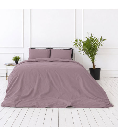 Perkal Bettwäsche „Grape Percale“. Perkal Bettwäsche
