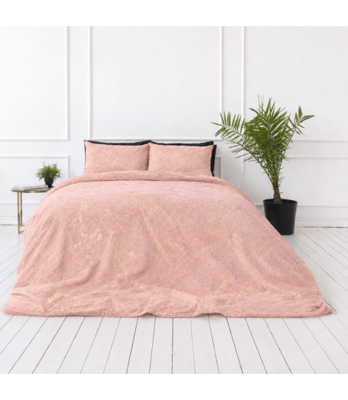 Plüsch Bettwäsche "Minky Gilded Rose". Bettwäsche 200x220