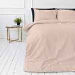 Premium-Satin-Kissenbezüge „Classic Coffee Stripe Sateen Pillowcase“. Kissenbezüge 50x70 Premium-Satin-Kissenbezüge „Classic Coffee Stripe Sateen Pillowcase“. Kissenbezüge 50x70