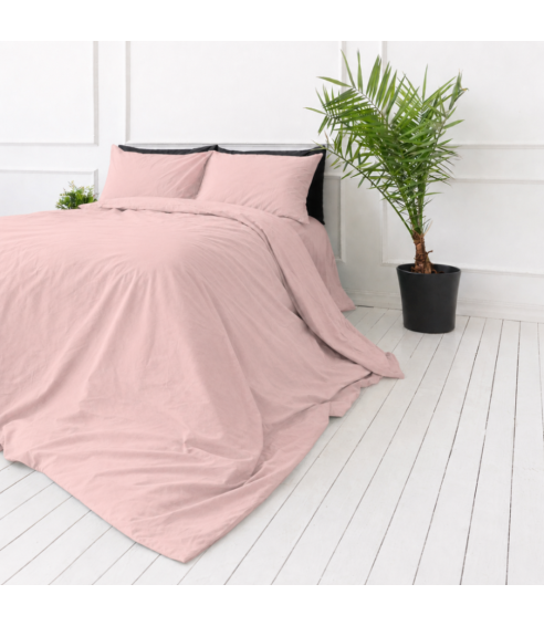 Premium satin bettwäsche set "Classic pink“. Bettwäsche aus Satin